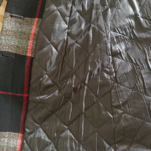 Plaid cashmere wool coat - Picture 9 of 14